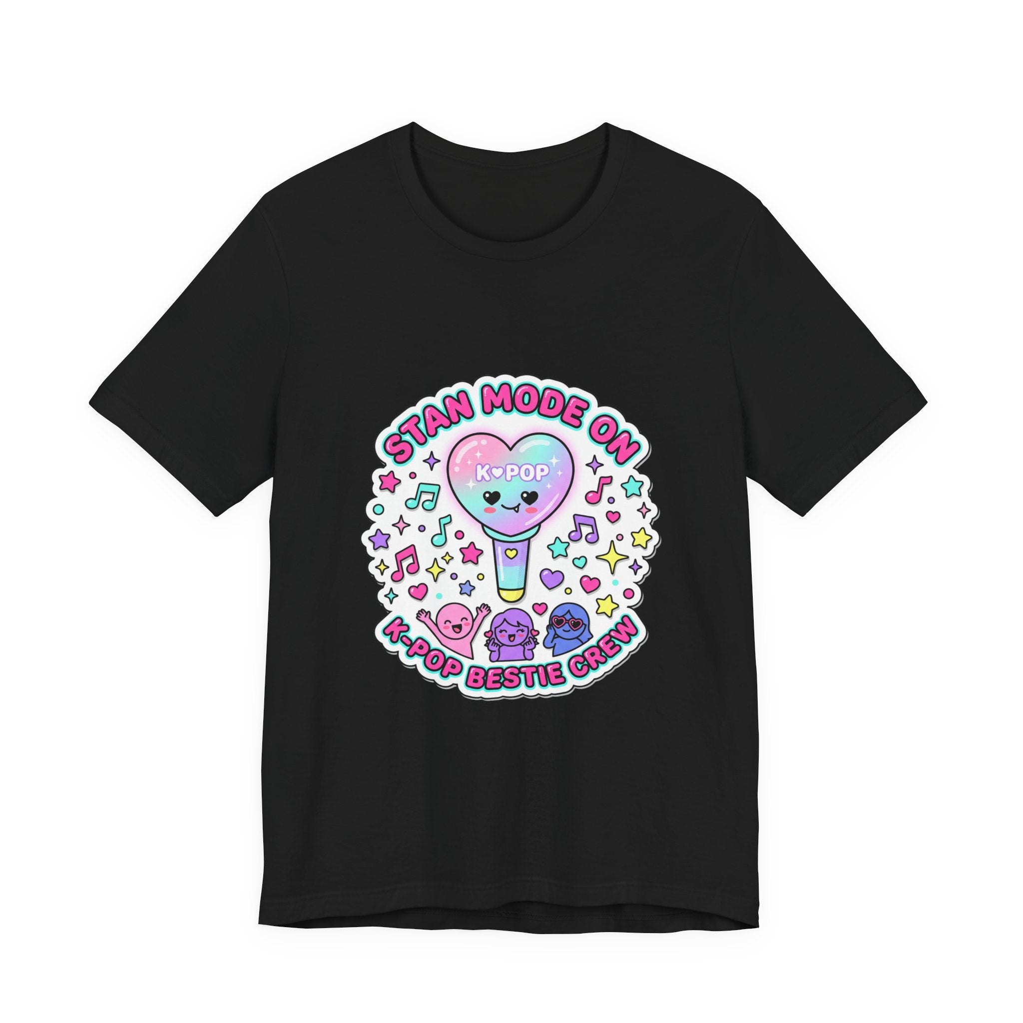 Stan Mode On Tee | K-pop stan, bias wrecker, lightstick concert