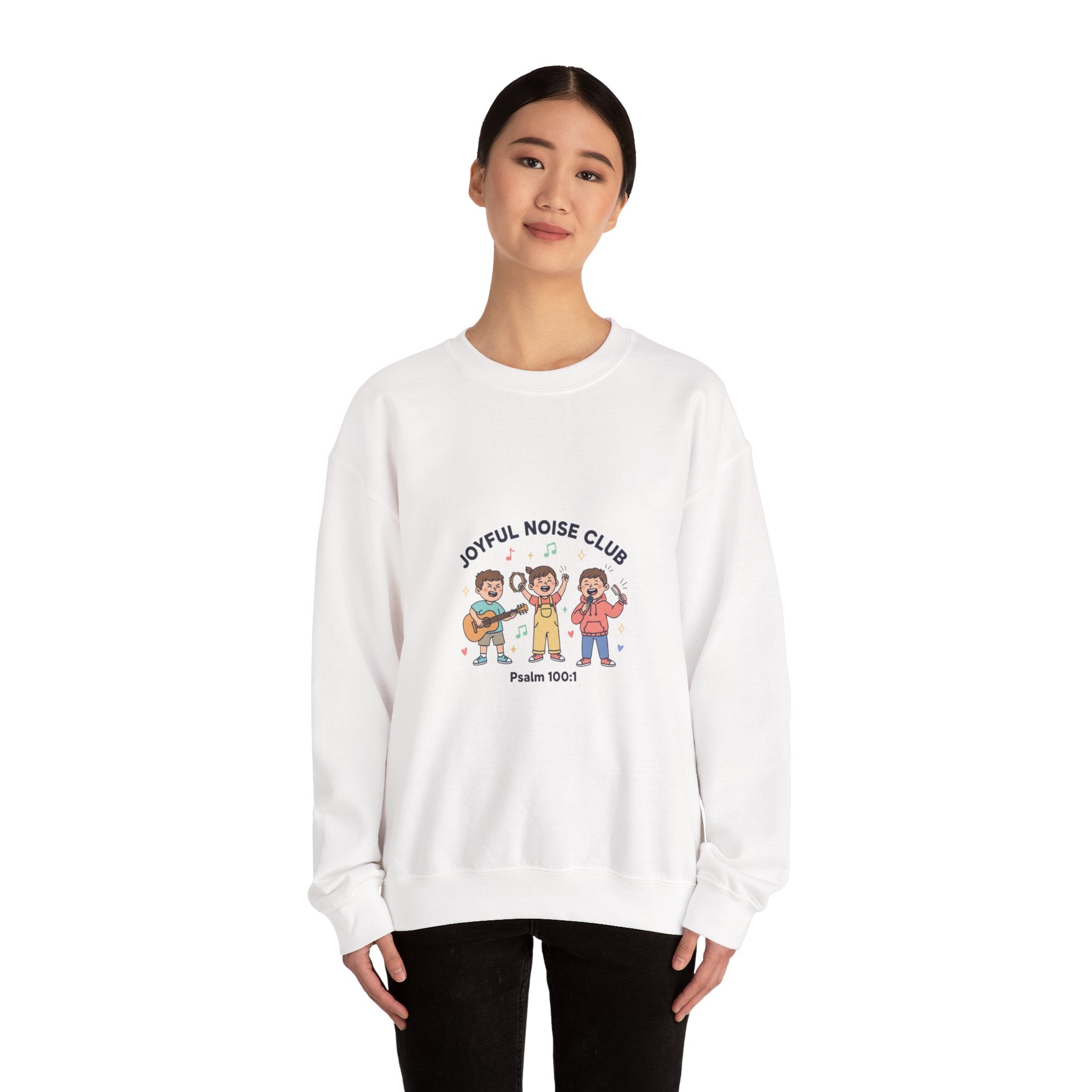 Joyful Noise Club Sweatshirt | Christian memes, church camp retro