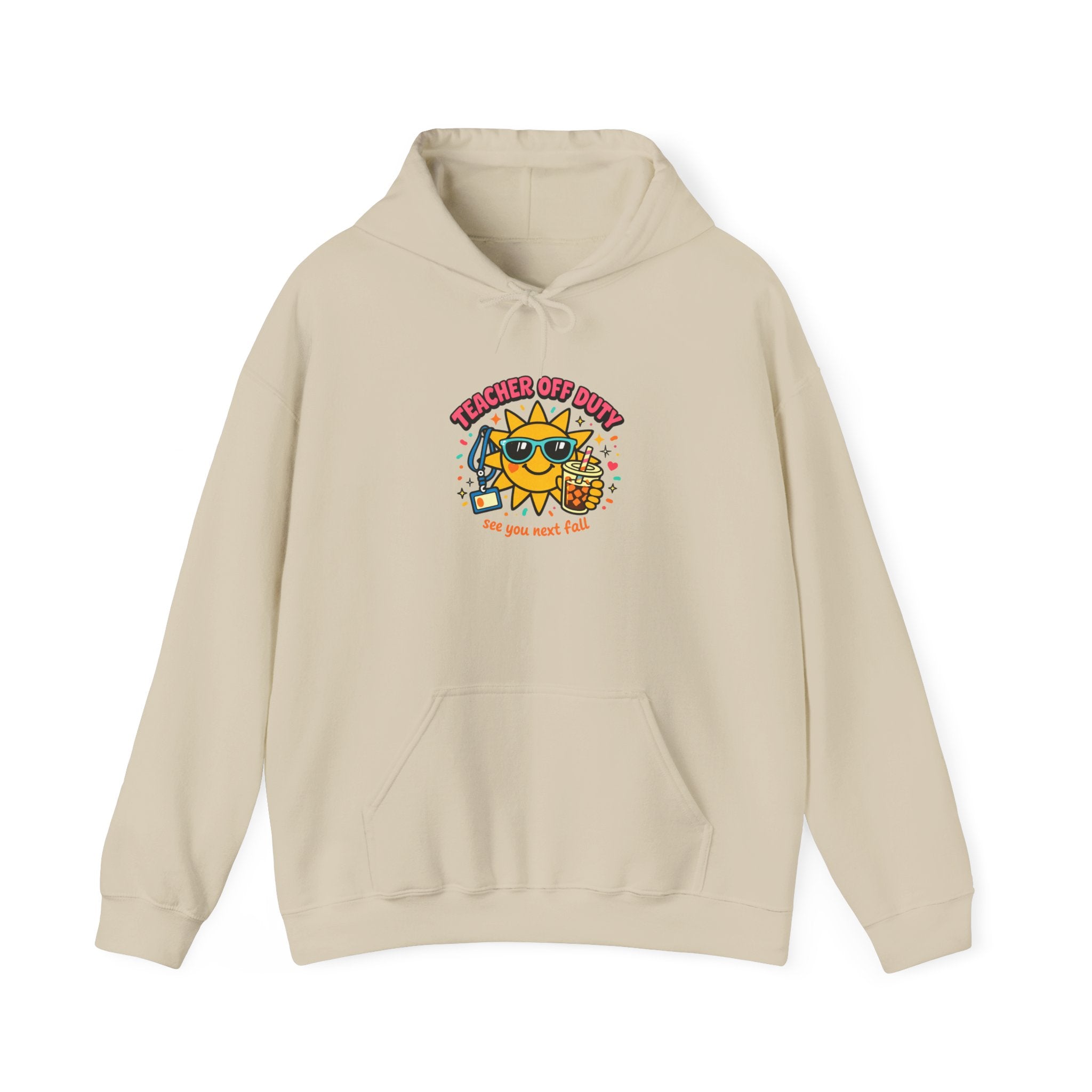 School's Out Sun Graphic Hoodie | last day of school, teacher summer