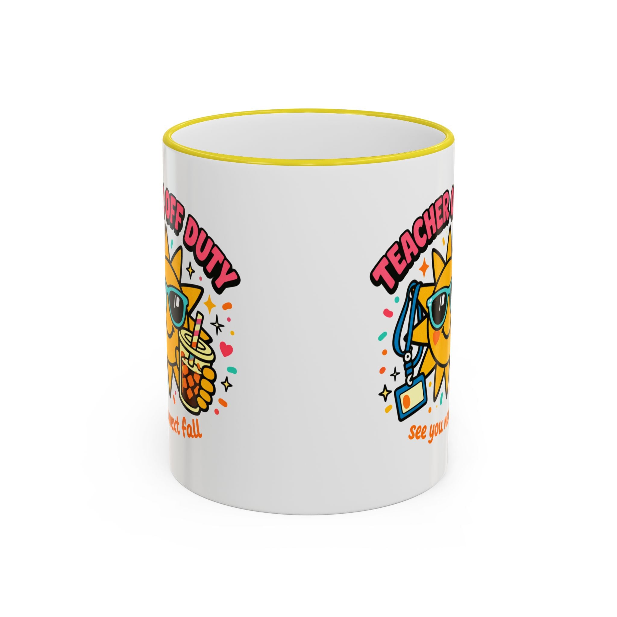 Accent Rim & Handle Mug (11oz, 15oz)