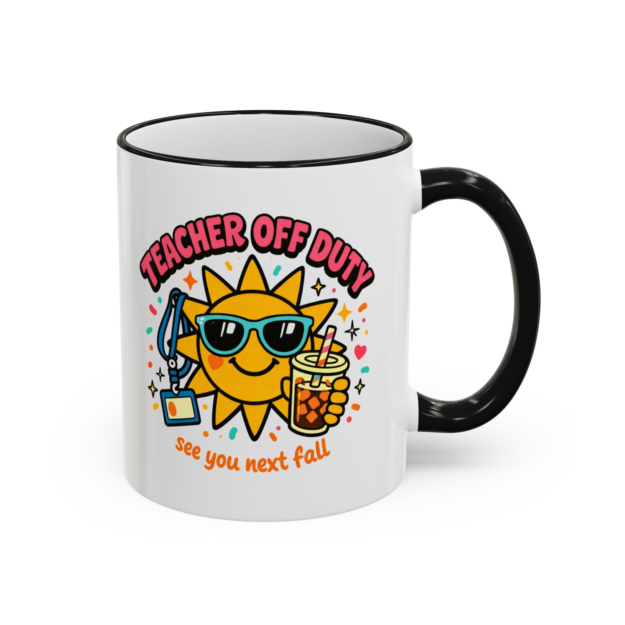 Accent Rim & Handle Mug (11oz, 15oz)