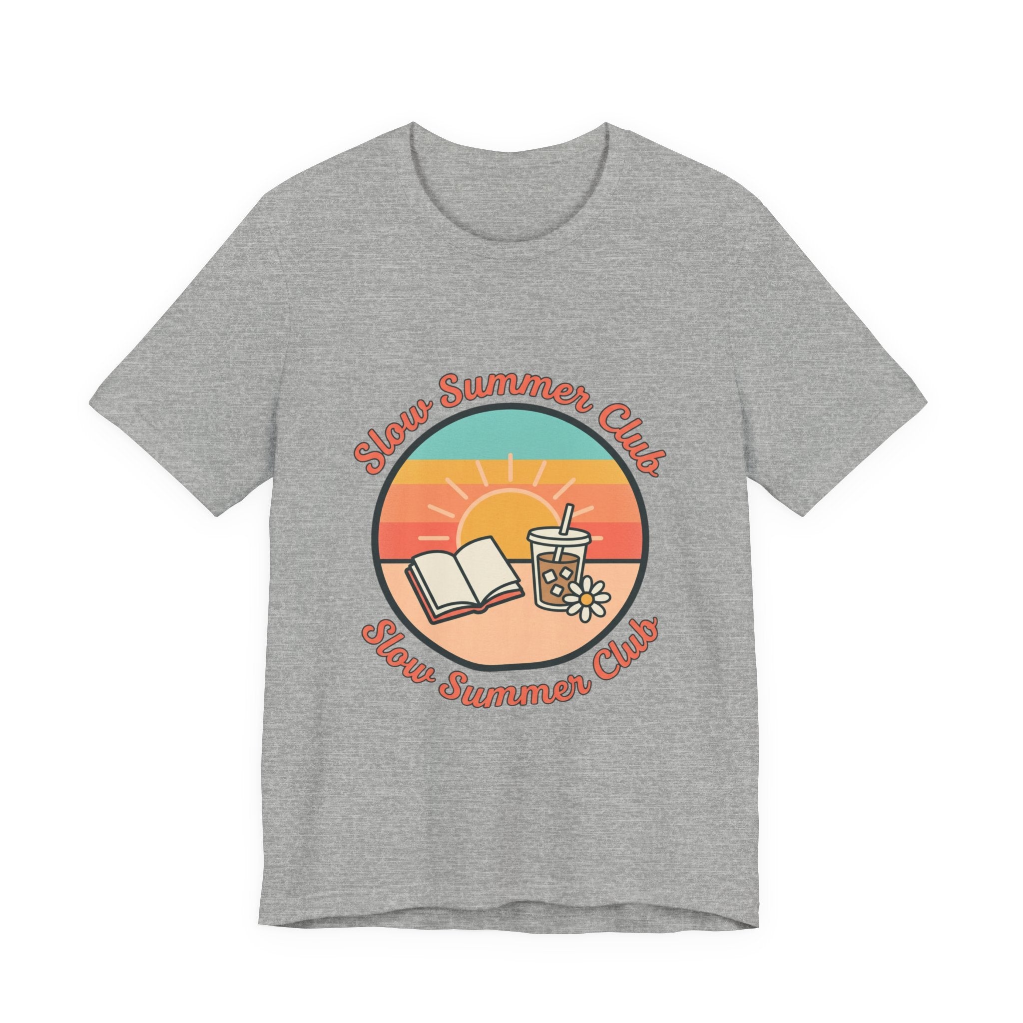 Slow Summer Club Tee | summer aesthetic, retro coastal vibes