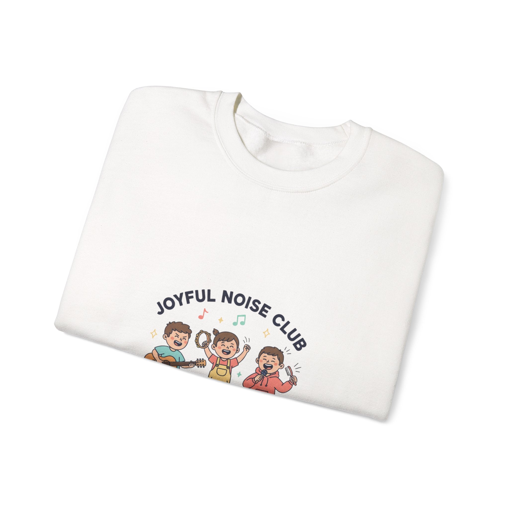 Joyful Noise Club Sweatshirt | Christian memes, church camp retro