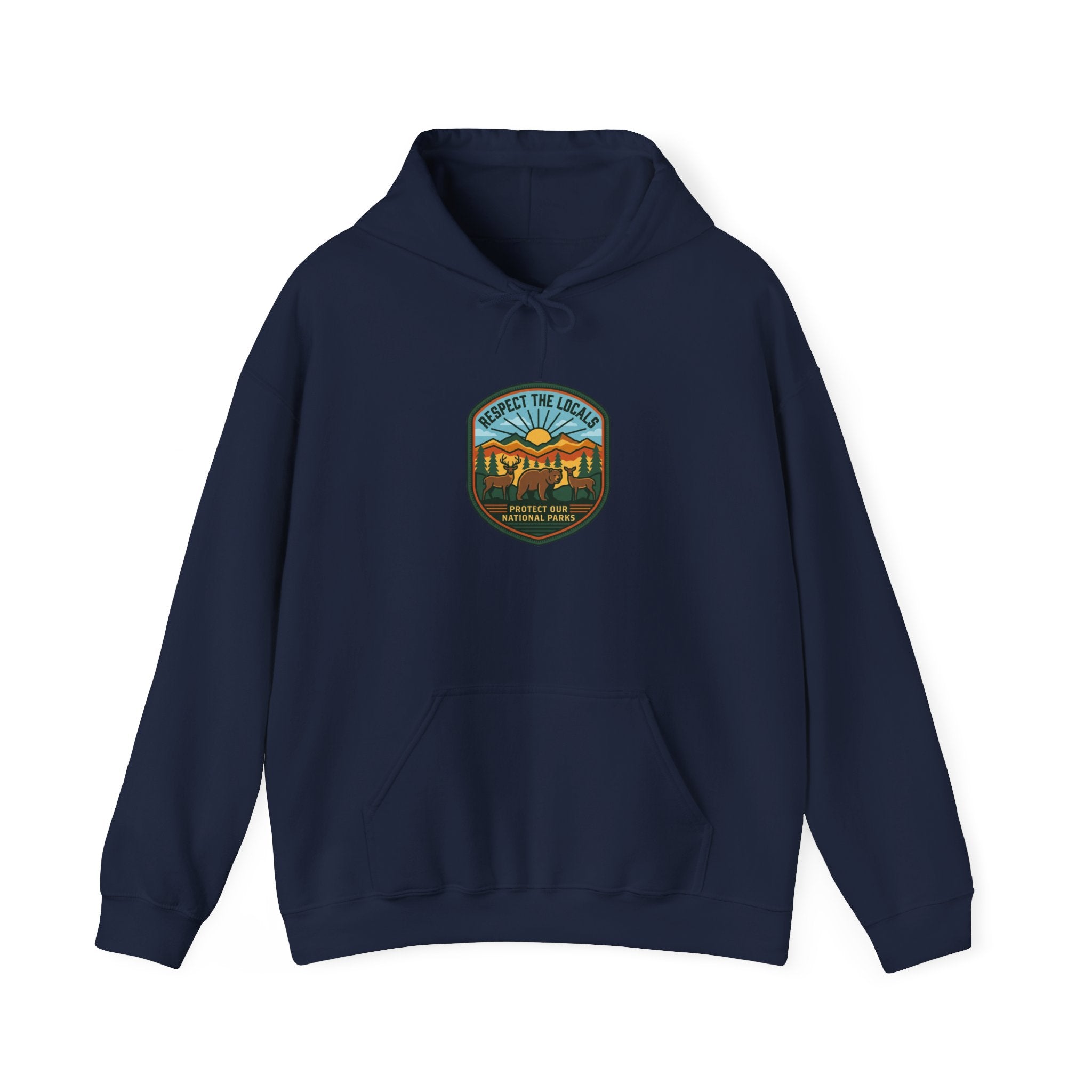Protect Our Parks hoodie | National Parks vintage souvenir, hiking camping emblem