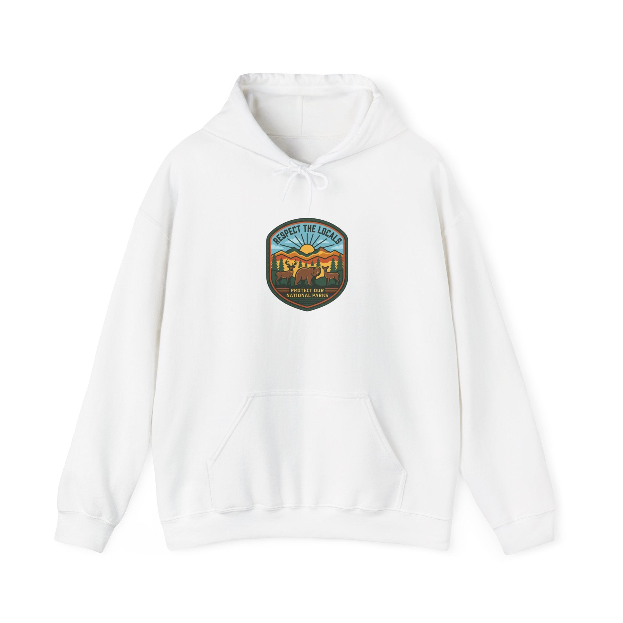 Protect Our Parks hoodie | National Parks vintage souvenir, hiking camping emblem