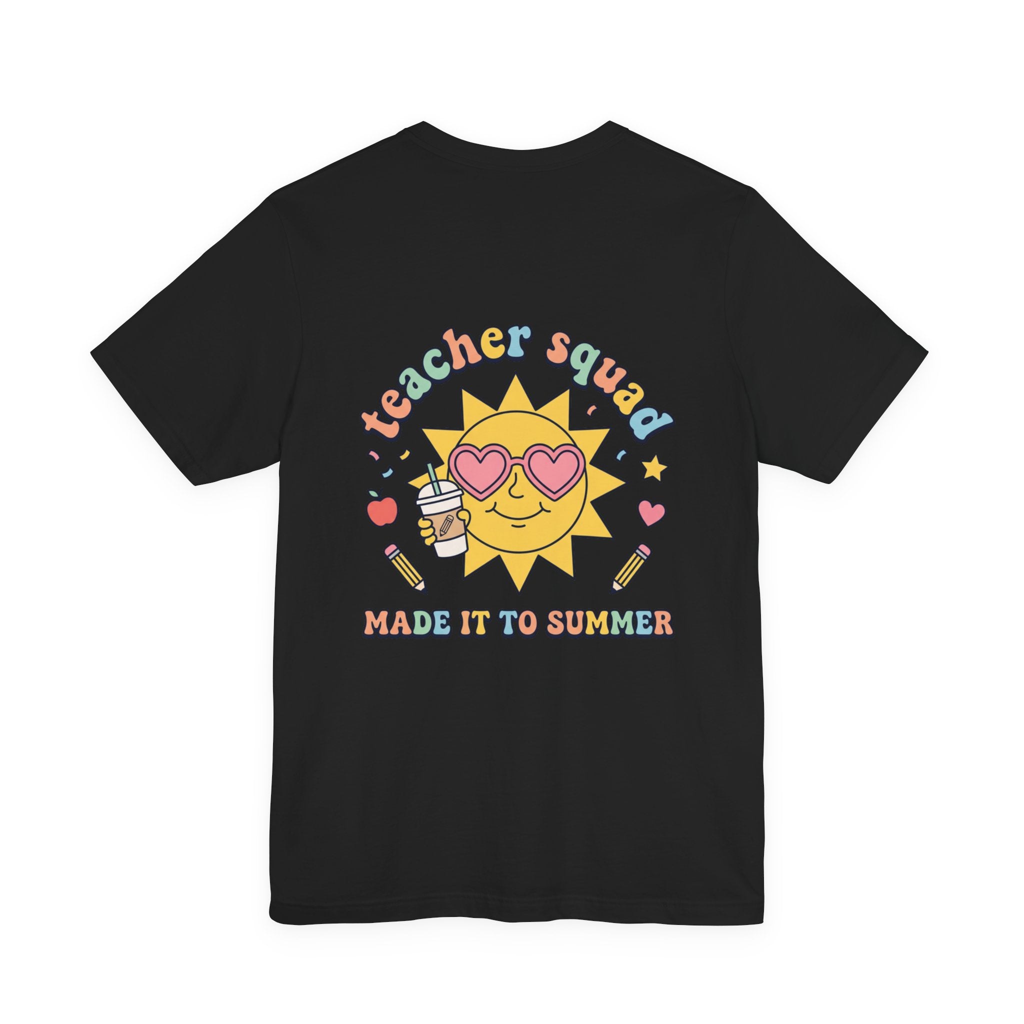 Teacher Squad Sun Graphic Tee | Last Day of School, Out for Summer