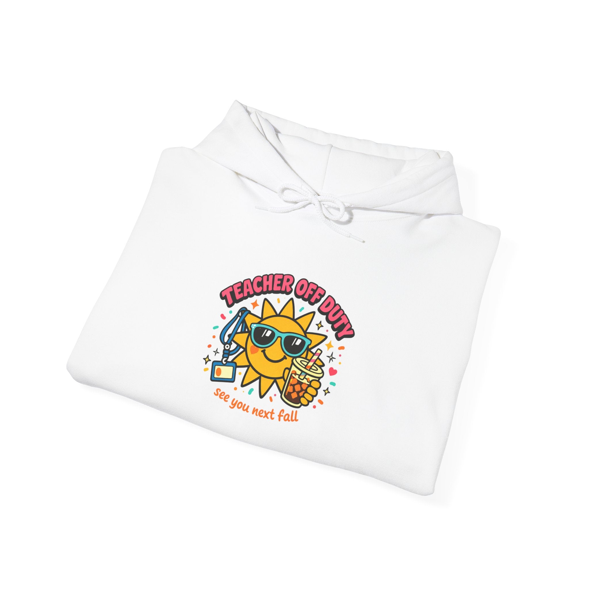 School's Out Sun Graphic Hoodie | last day of school, teacher summer