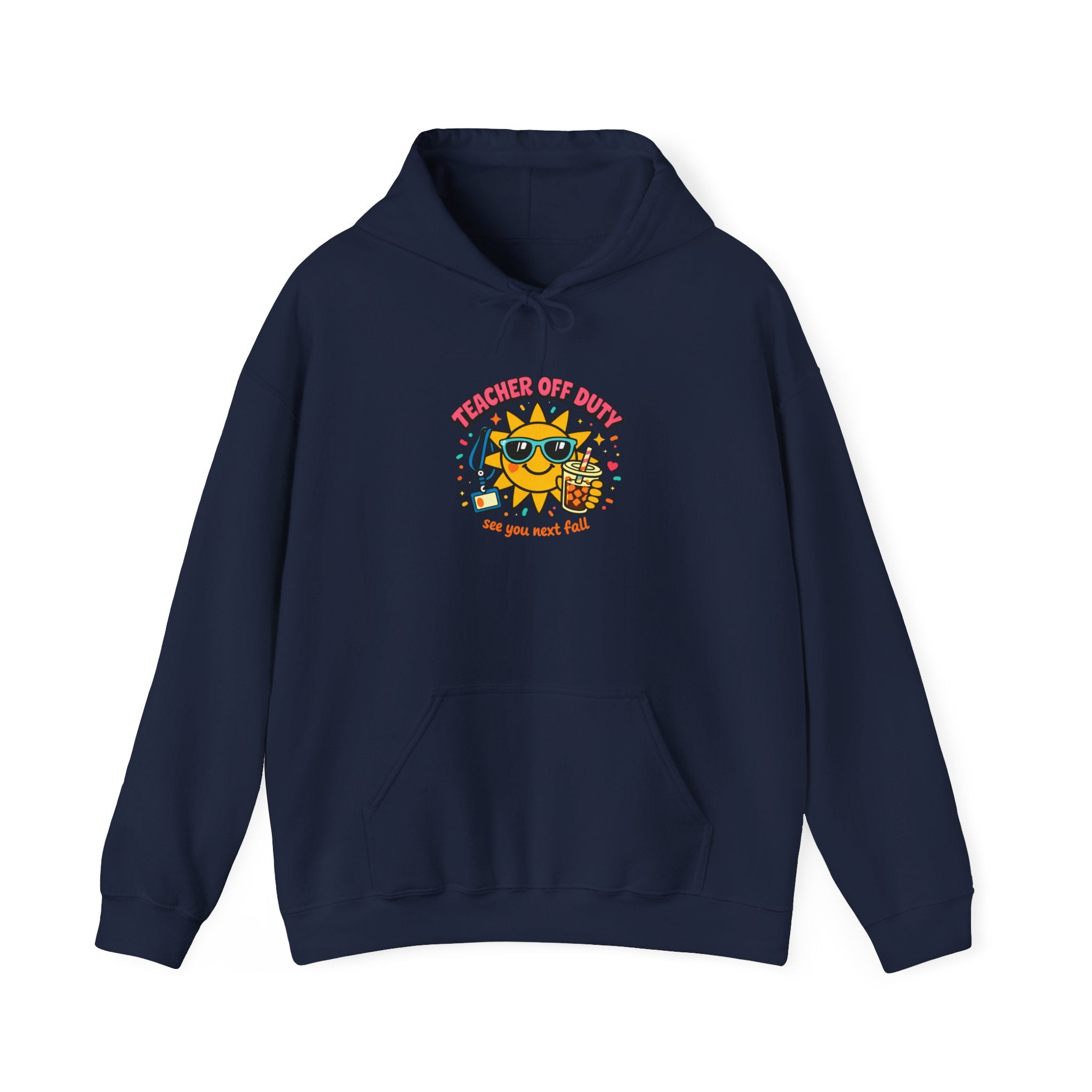 School's Out Sun Graphic Hoodie | last day of school, teacher summer