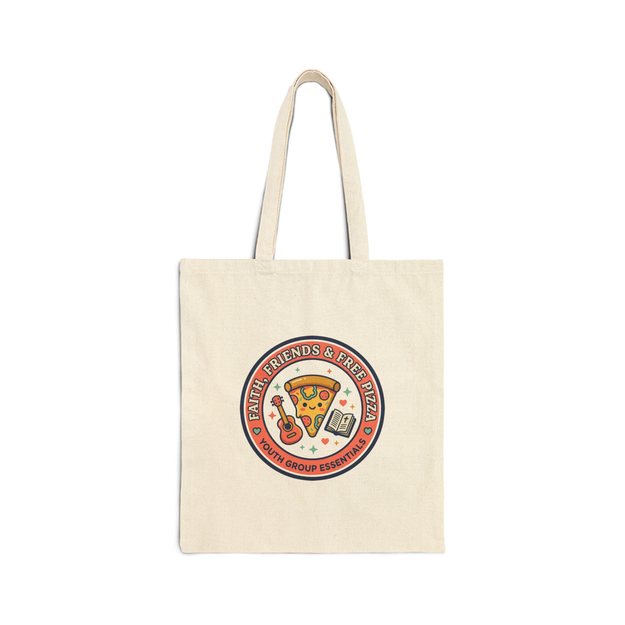 Pizza & Prayer Retro Christian Memes Tote | church camp, Bible study