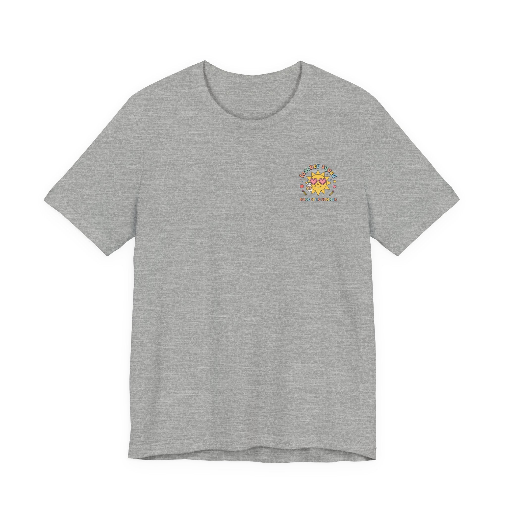 Teacher Squad Sun Graphic Tee | Last Day of School, Out for Summer