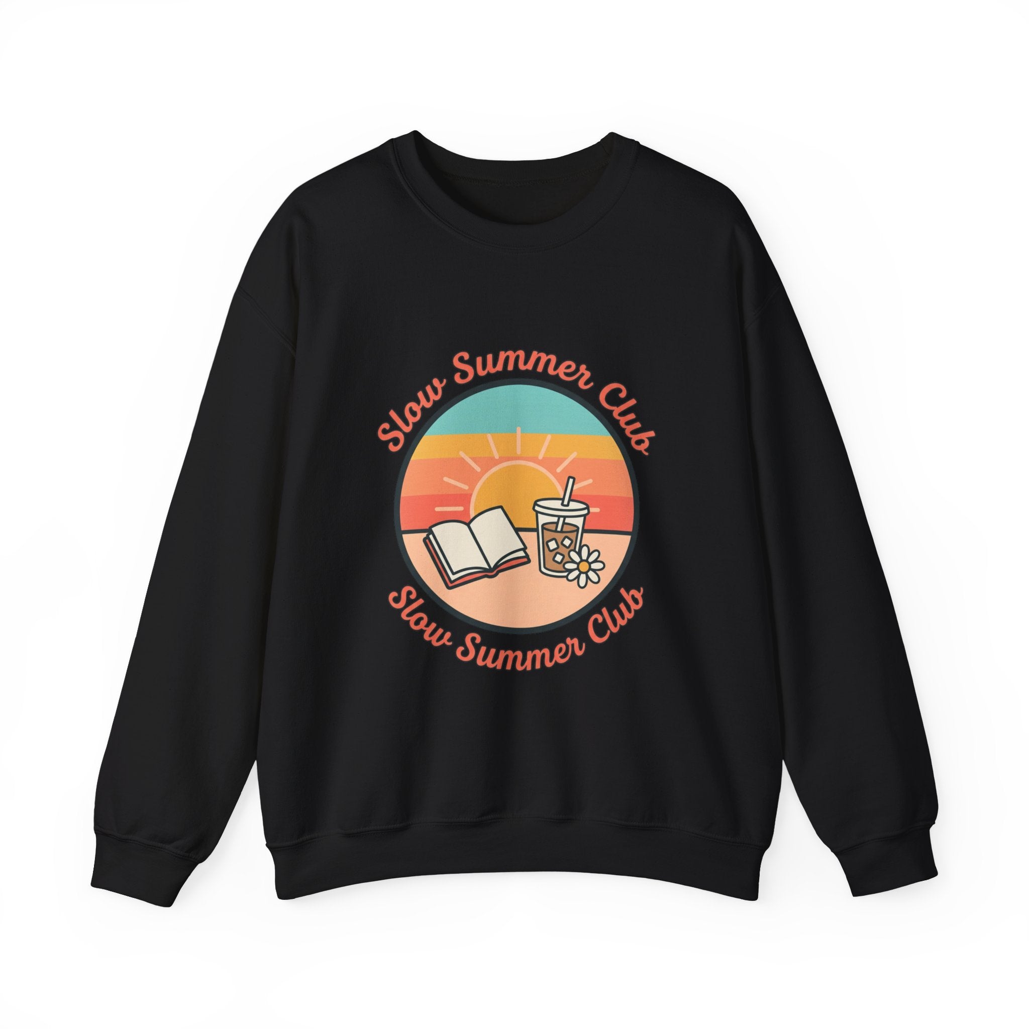 Slow Summer Club Sweatshirt | summer aesthetic, pastel coastal vibes