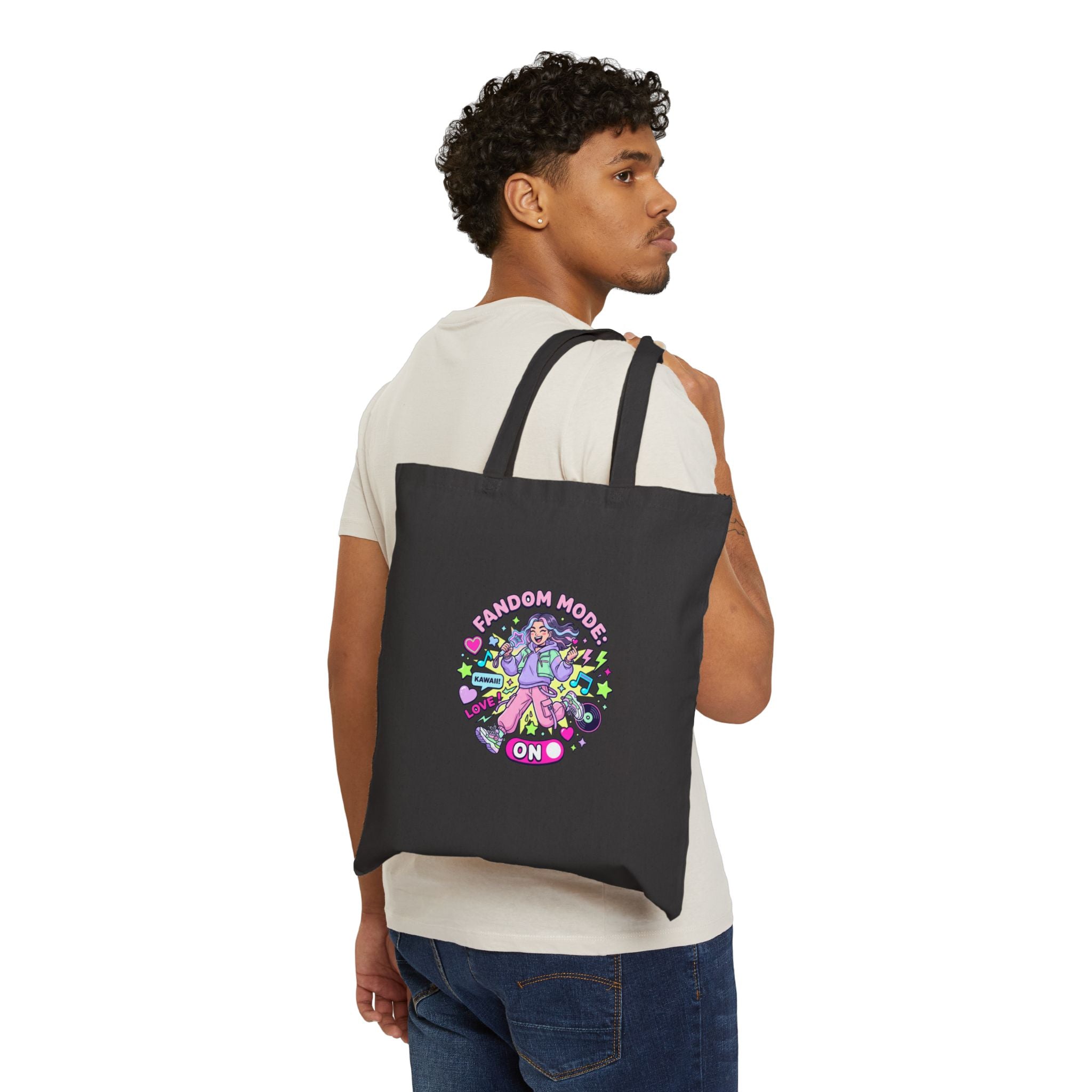 Bias Wrecker Vibes Tote, K-pop Stan Maknae Selca Concert Fan Chant