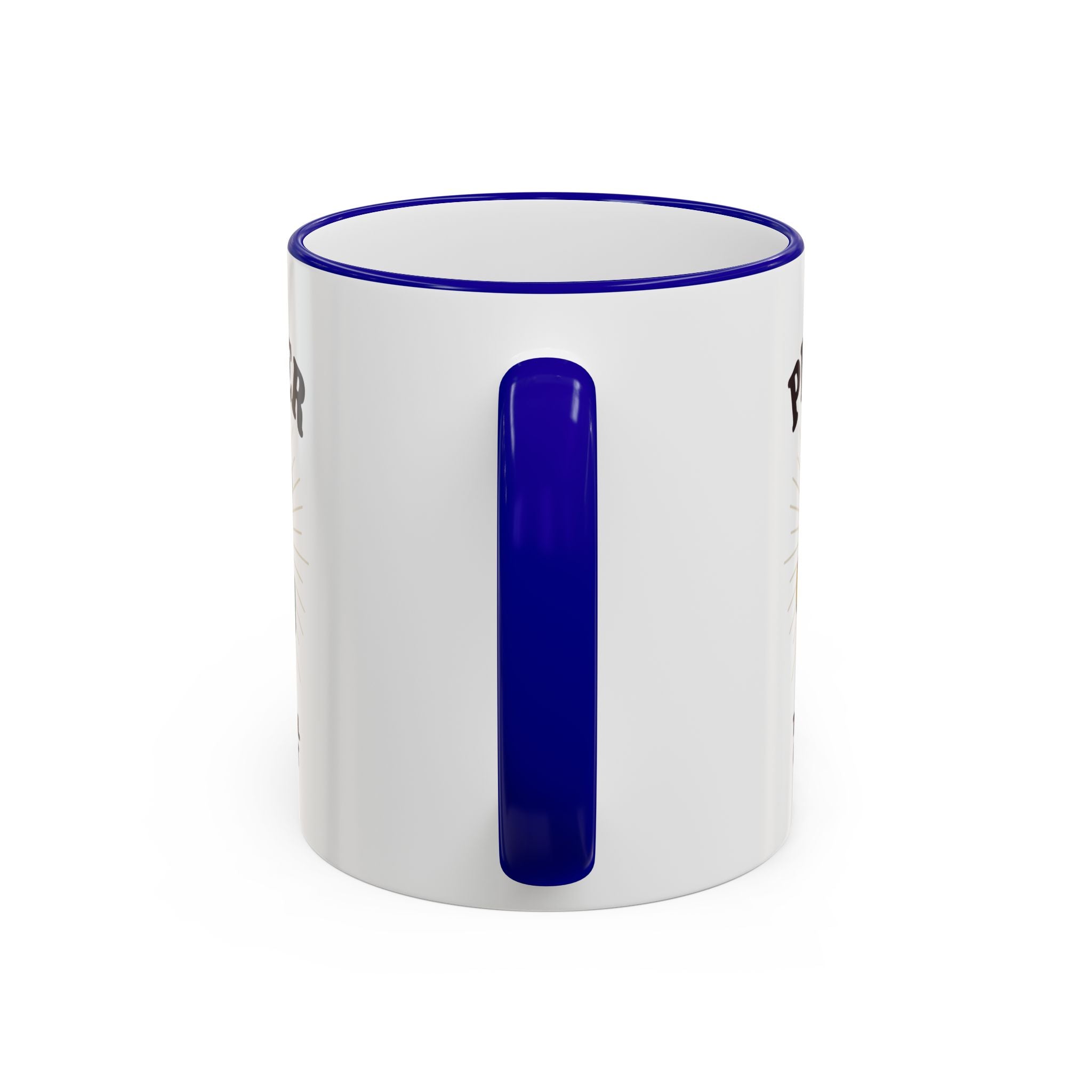 Prayer Mug — "Prayer: The Original Group Chat" Accent Rim & Handle Coffee Cup