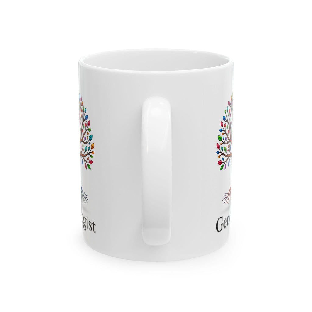 Colorful Tree Ceramic Mug — Vibrant Family/Gratitude Coffee Cup (11oz, 15oz)