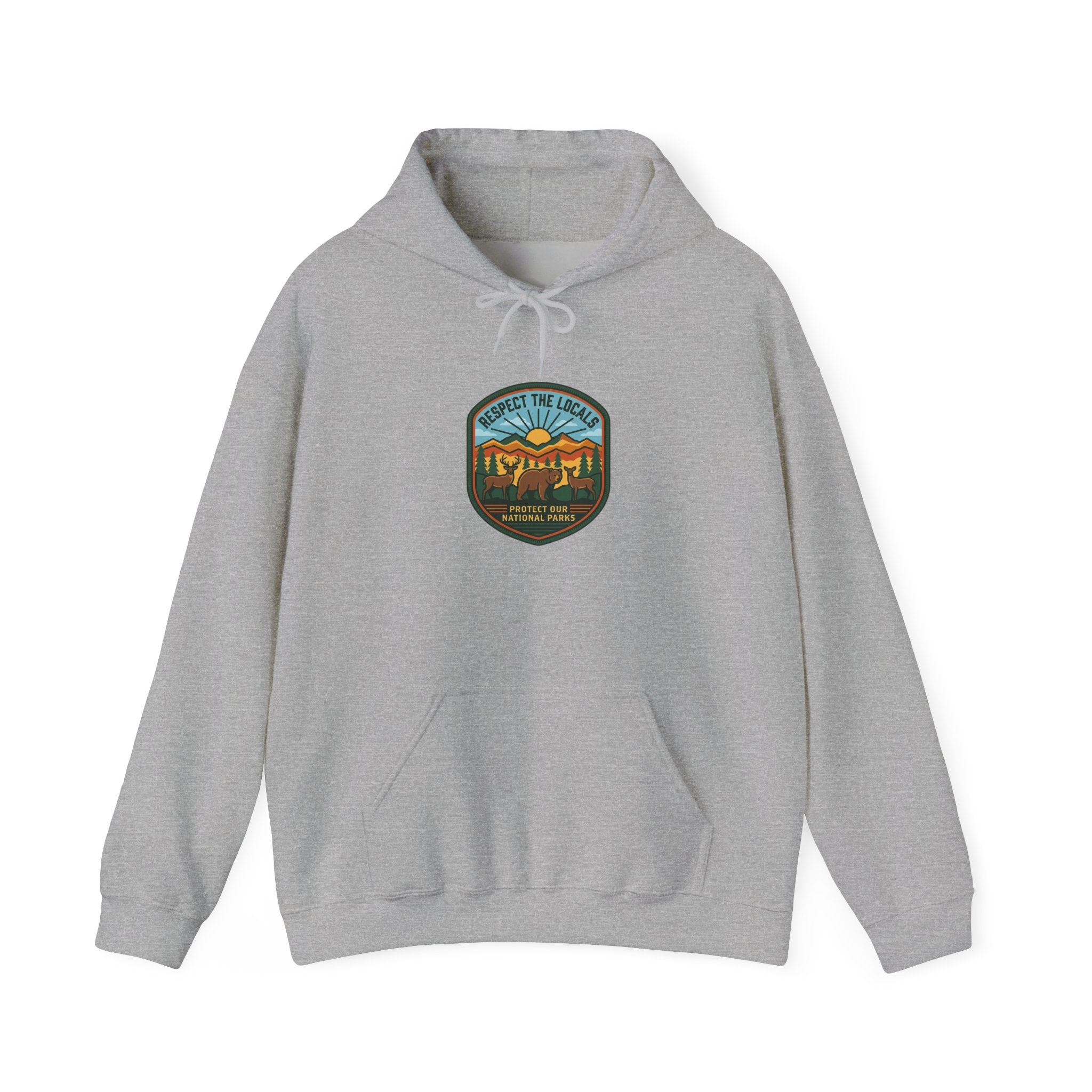 Protect Our Parks hoodie | National Parks vintage souvenir, hiking camping emblem
