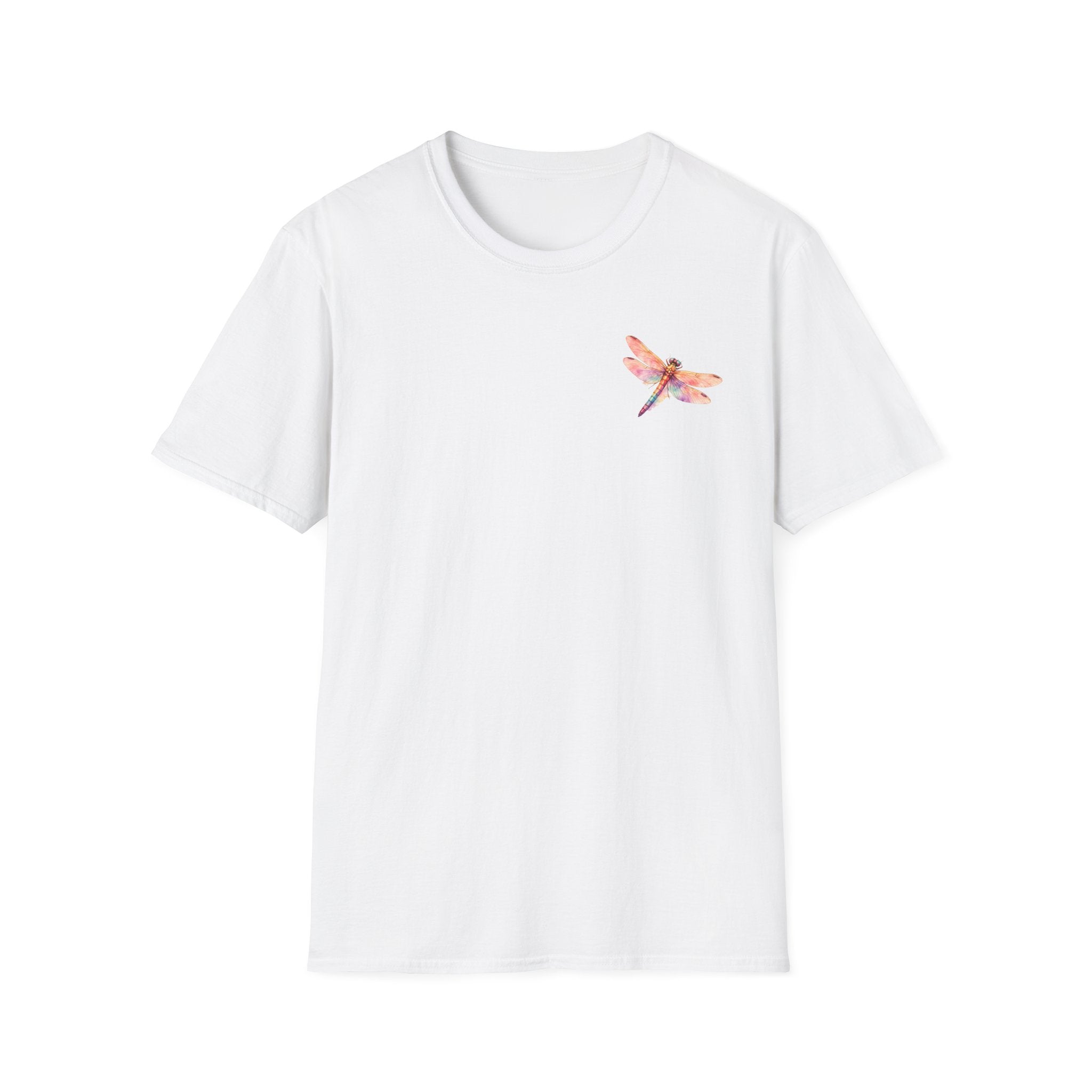 Dragonfly Watercolor T-Shirt — Minimal Nature Graphic Tee