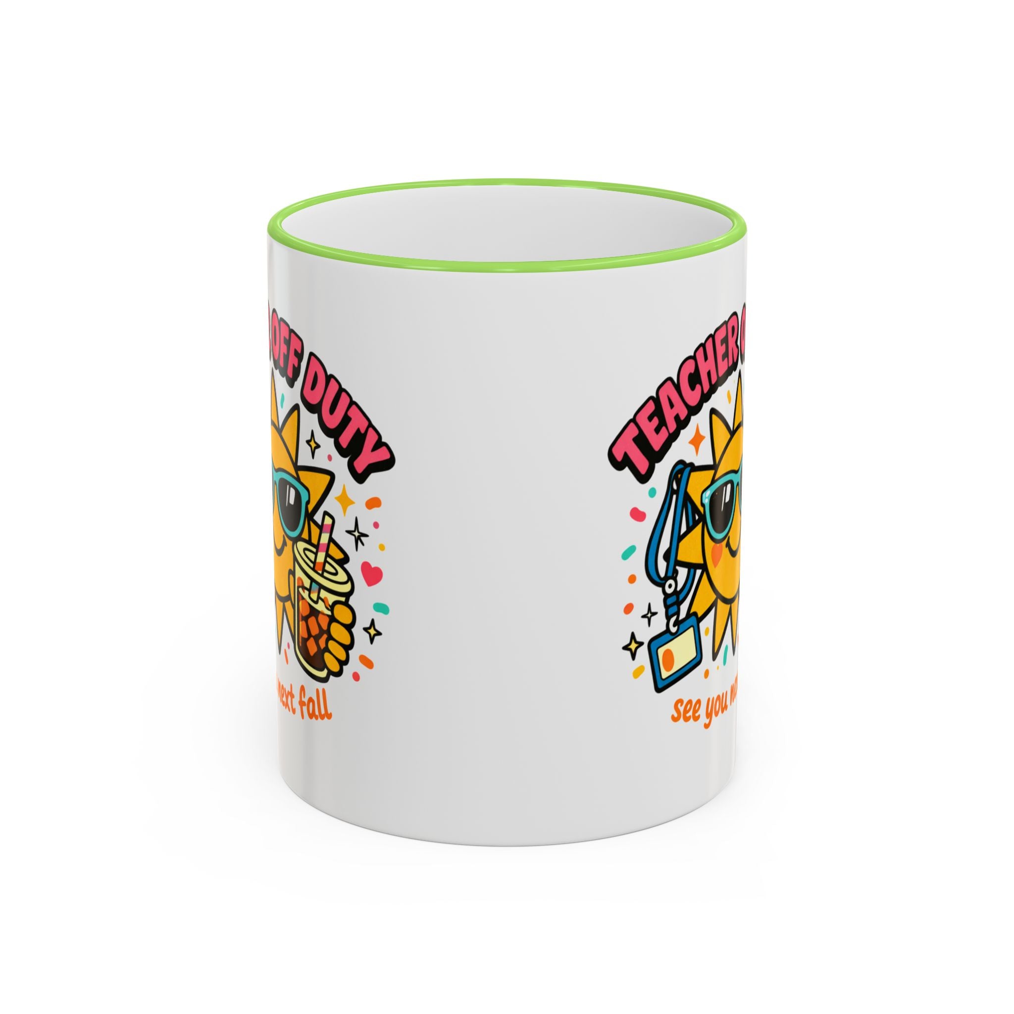 Accent Rim & Handle Mug (11oz, 15oz)