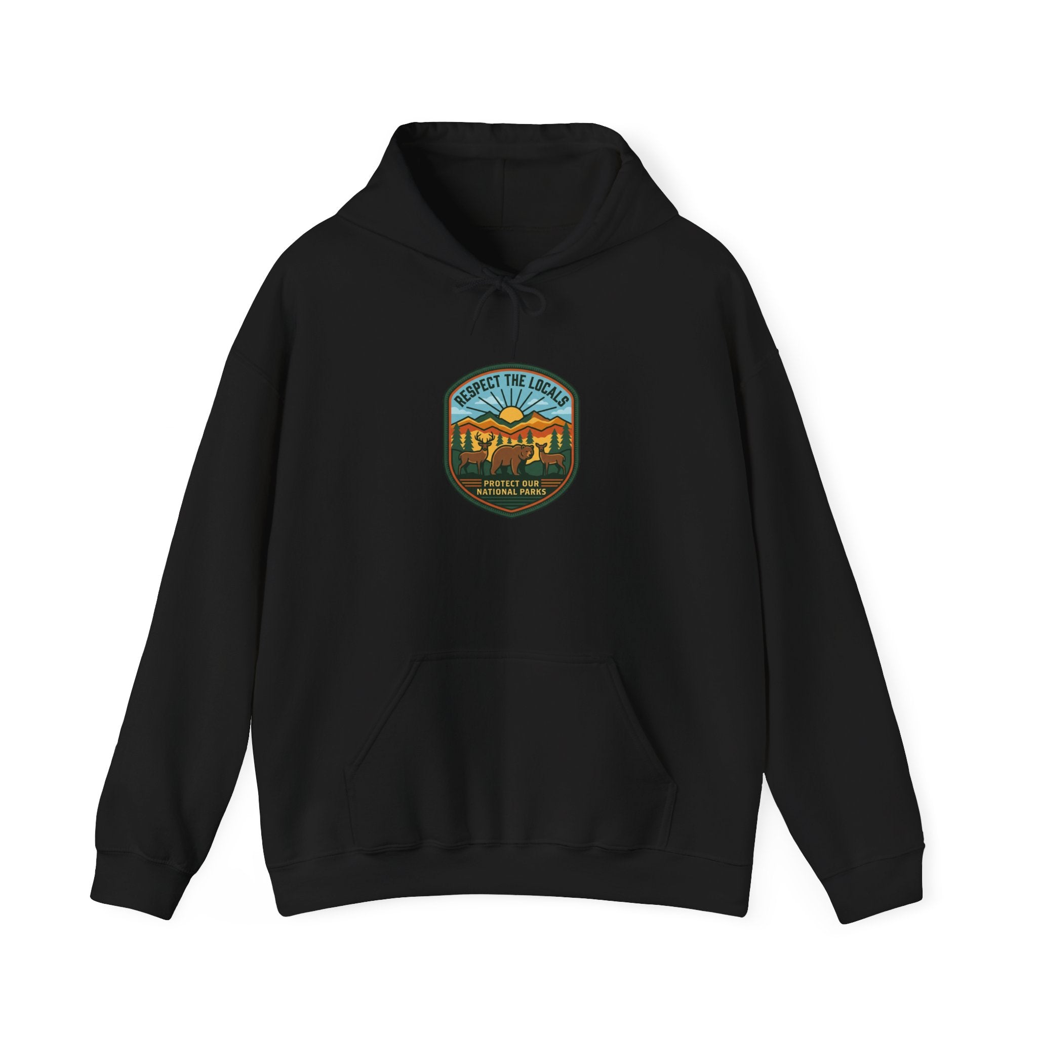 Protect Our Parks hoodie | National Parks vintage souvenir, hiking camping emblem