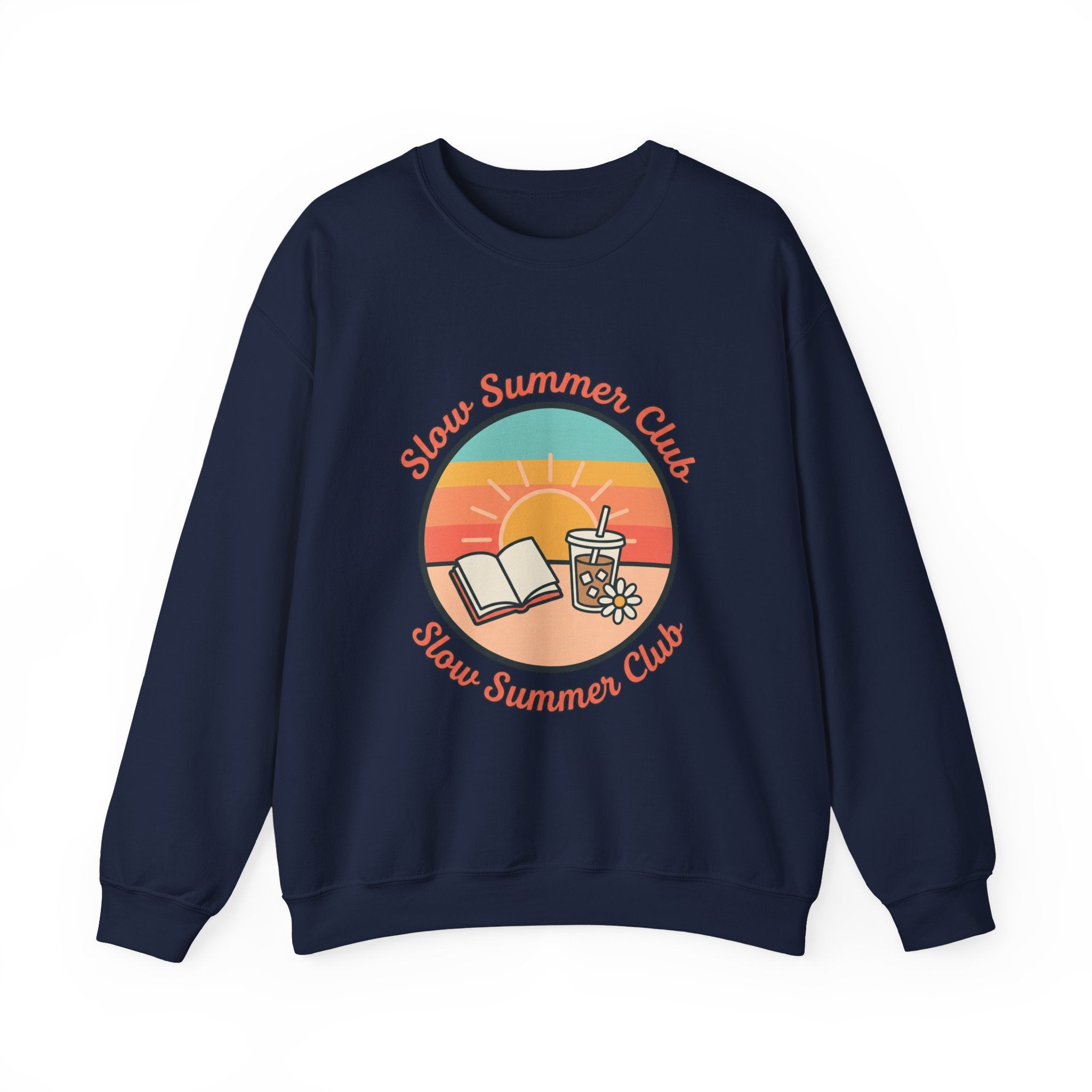 Slow Summer Club Sweatshirt | summer aesthetic, pastel coastal vibes