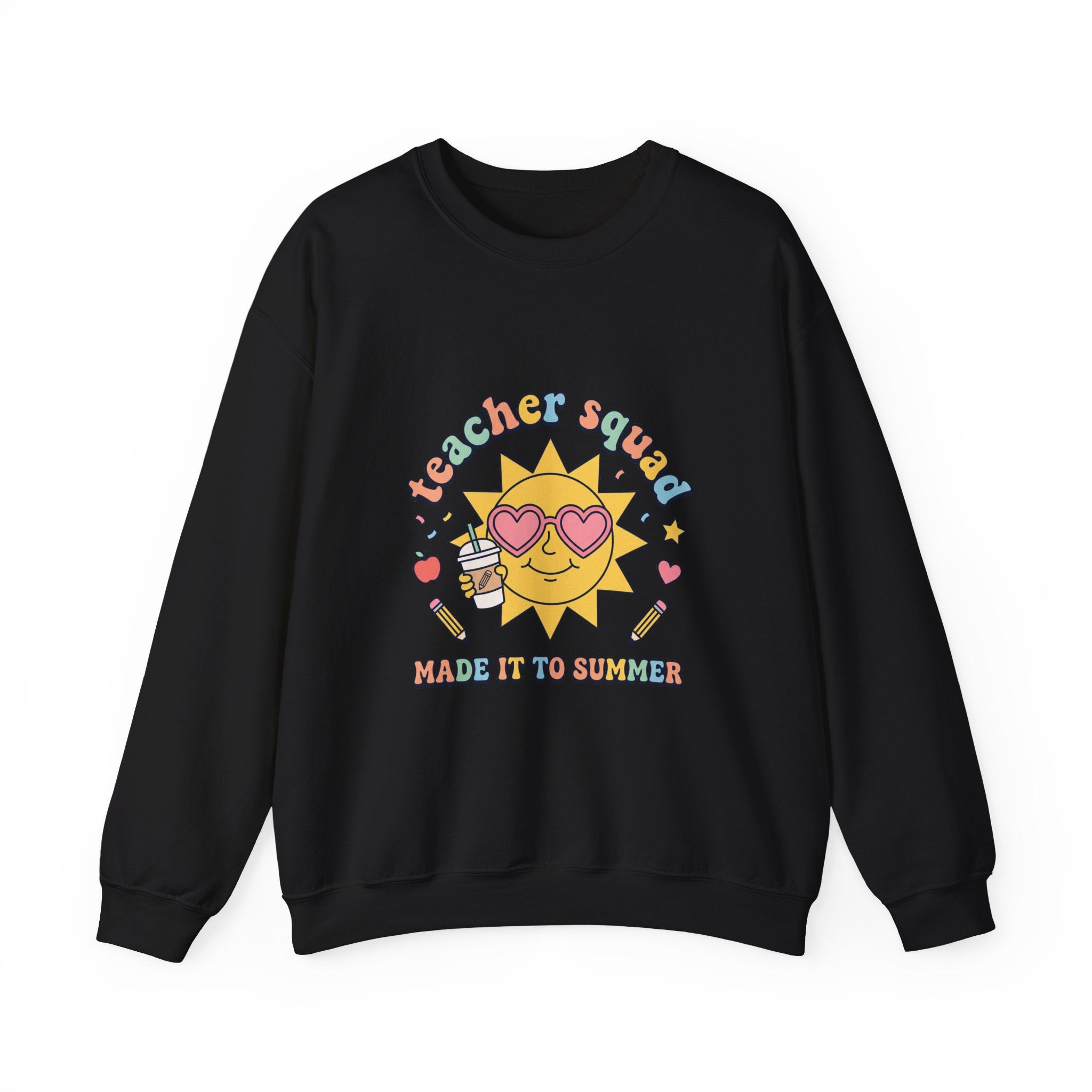 Teacher Saved Made It to Summer Crewneck Sweatshirt | Last Day of School, Out for Summer