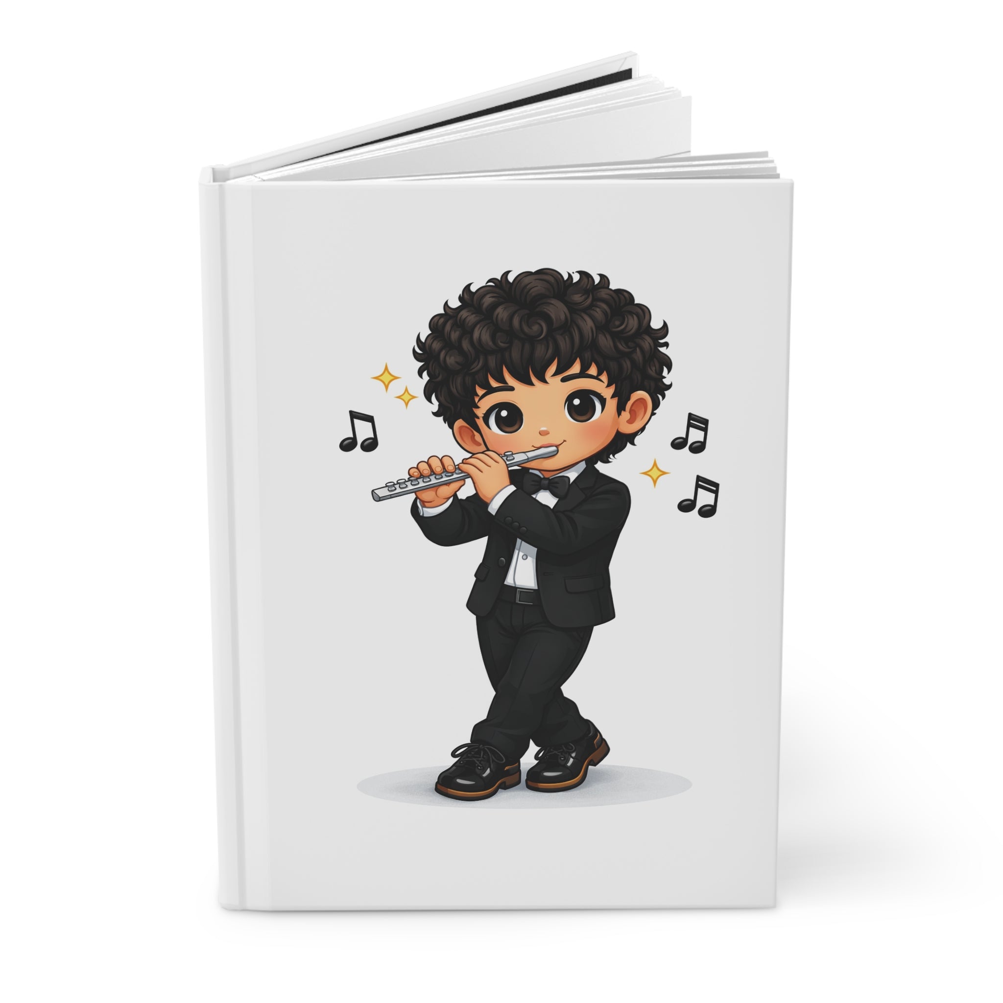 Piccolo Player Cute Chibi Hardcover Journal