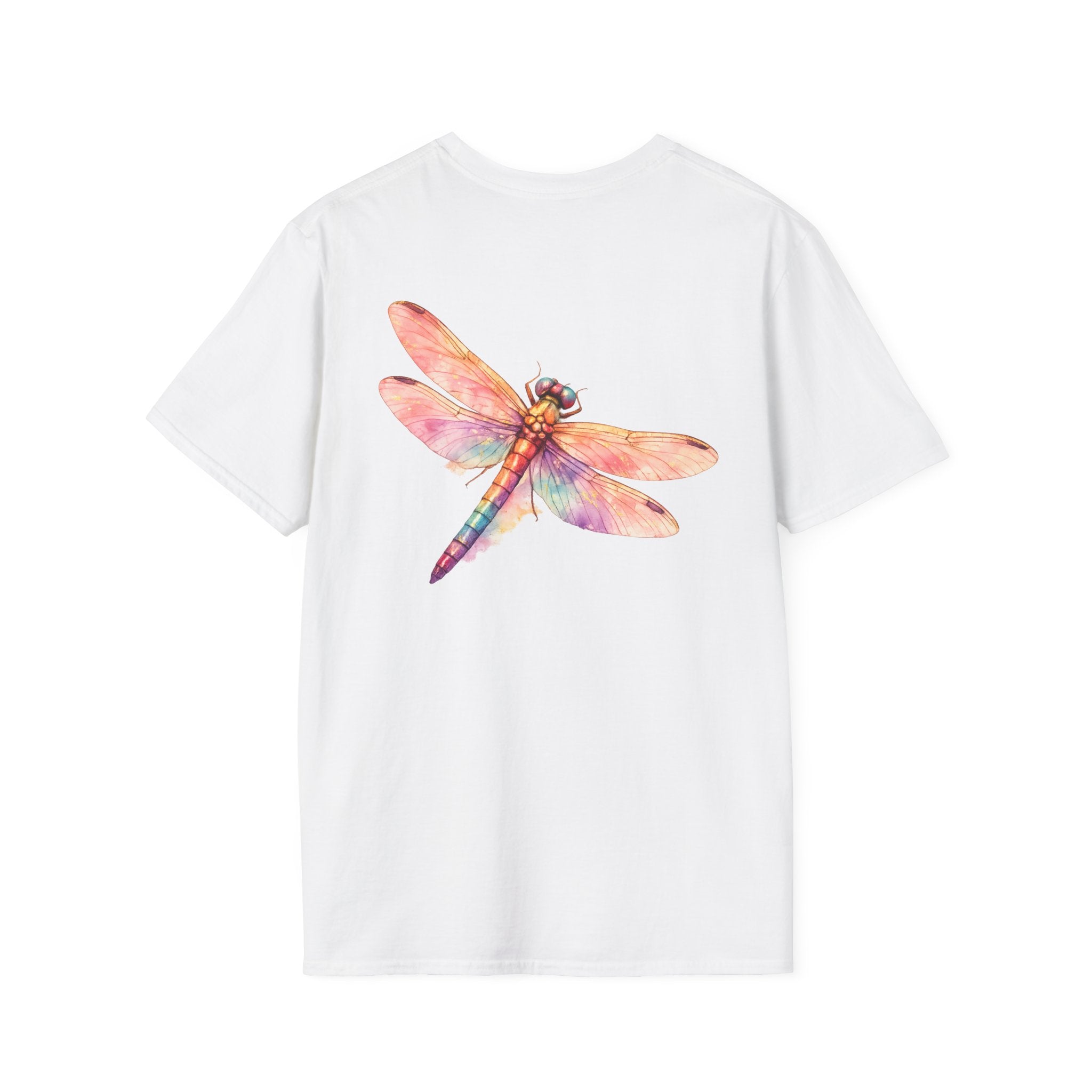 Dragonfly Watercolor T-Shirt — Minimal Nature Graphic Tee