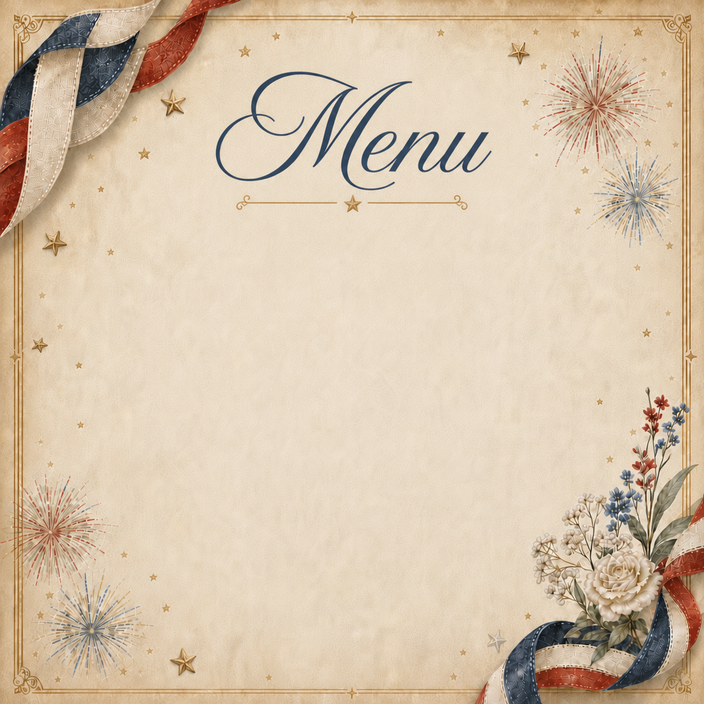 Vintage Americana Wedding Invitation Suite
